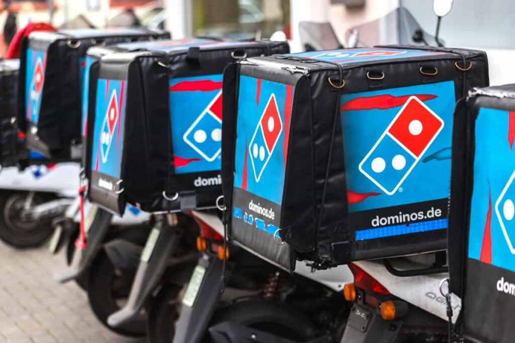 dominos velocità consegne